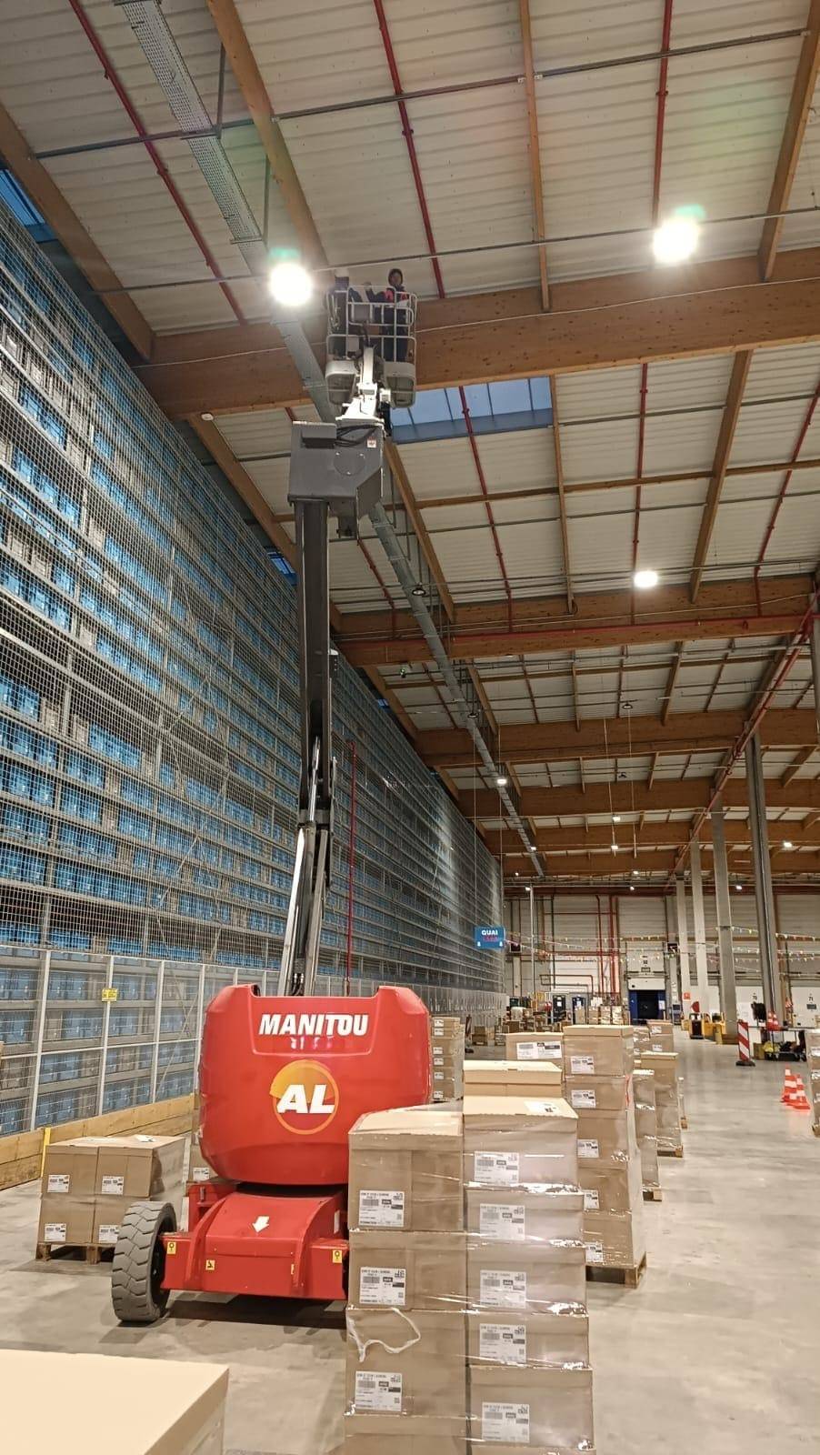 Nacelle teléscopique 18m