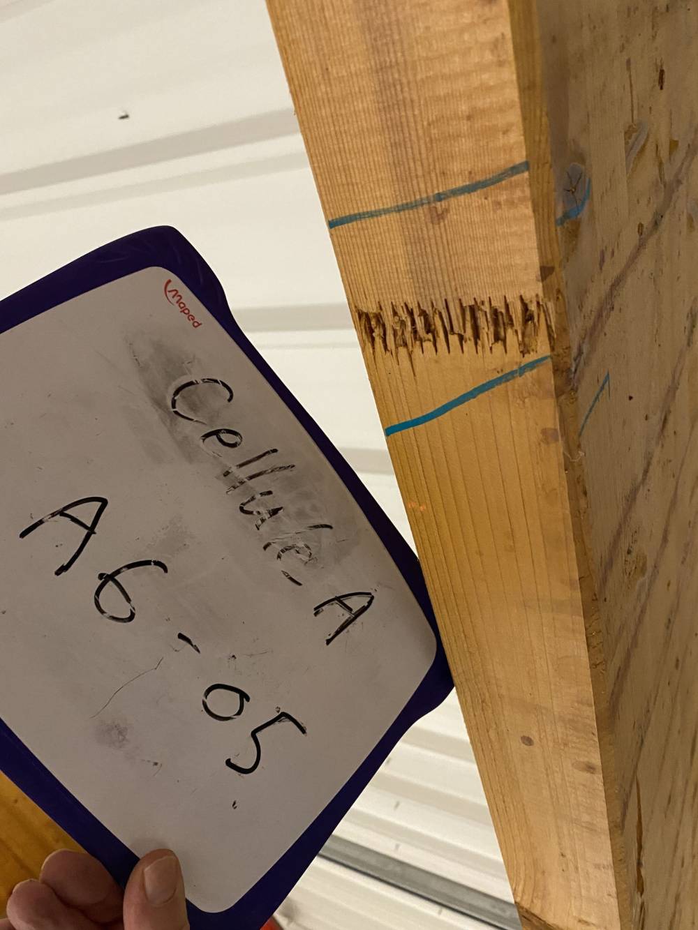 défaut - peigne abîmé